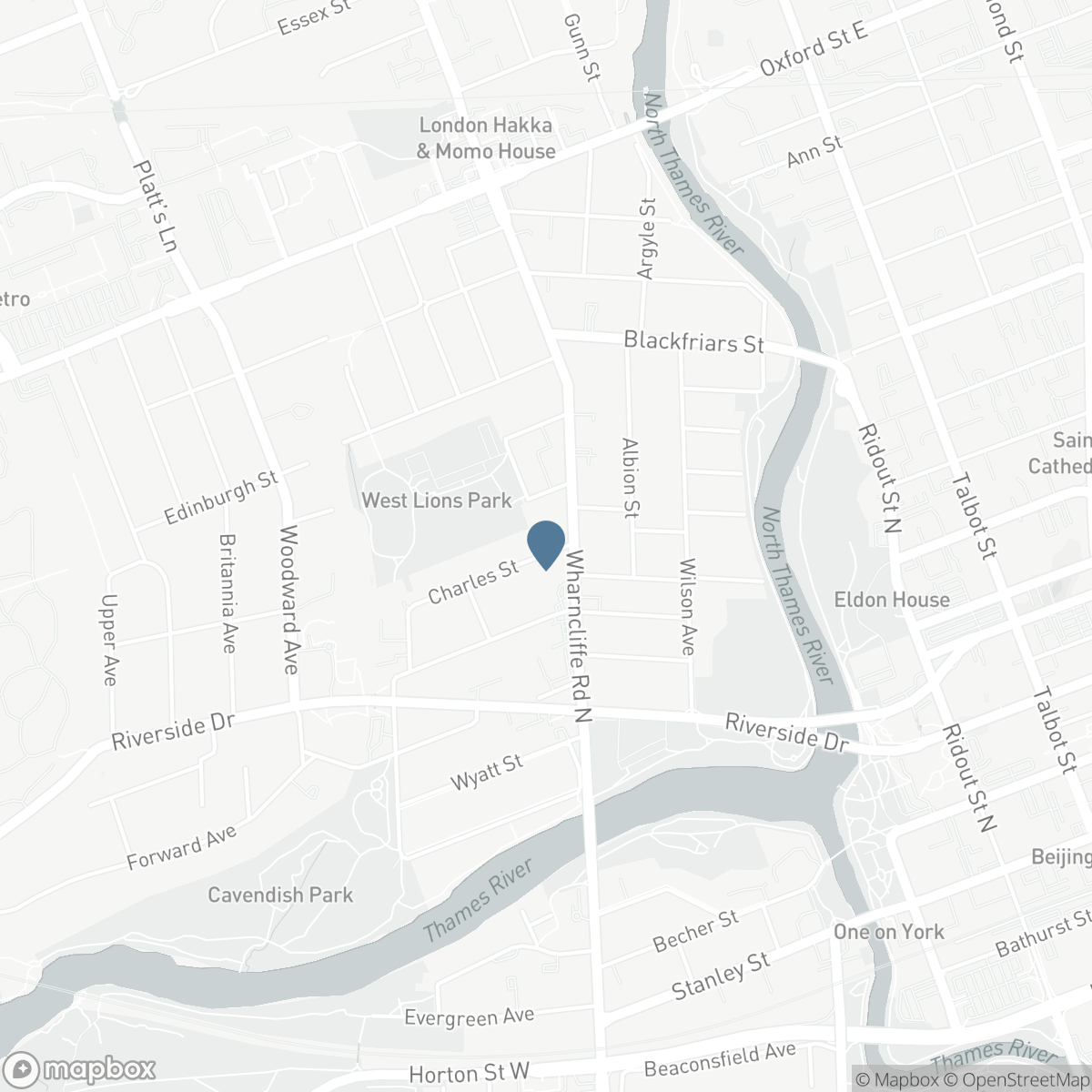 15 CHARLES STREET, London, Ontario N6H 1H1